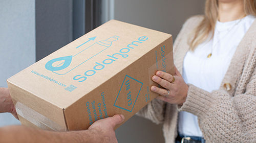 Sodahome-CO2-Zylinder-Lieferung