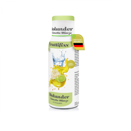 Fruttifixx Holunder Limette Minze-Sirup
