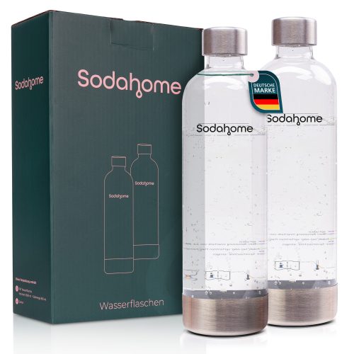 Sodahome PET-Flaschen Doppelpack mit Karton